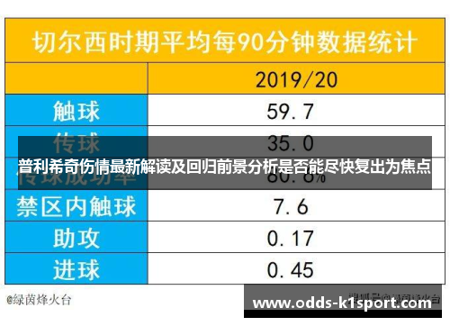 普利希奇伤情最新解读及回归前景分析是否能尽快复出为焦点