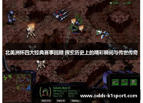 北美洲杯四大经典赛事回顾 探索历史上的精彩瞬间与传世传奇 北美洲杯四大经典赛事回顾 探索历史上的精彩瞬间与传世传奇